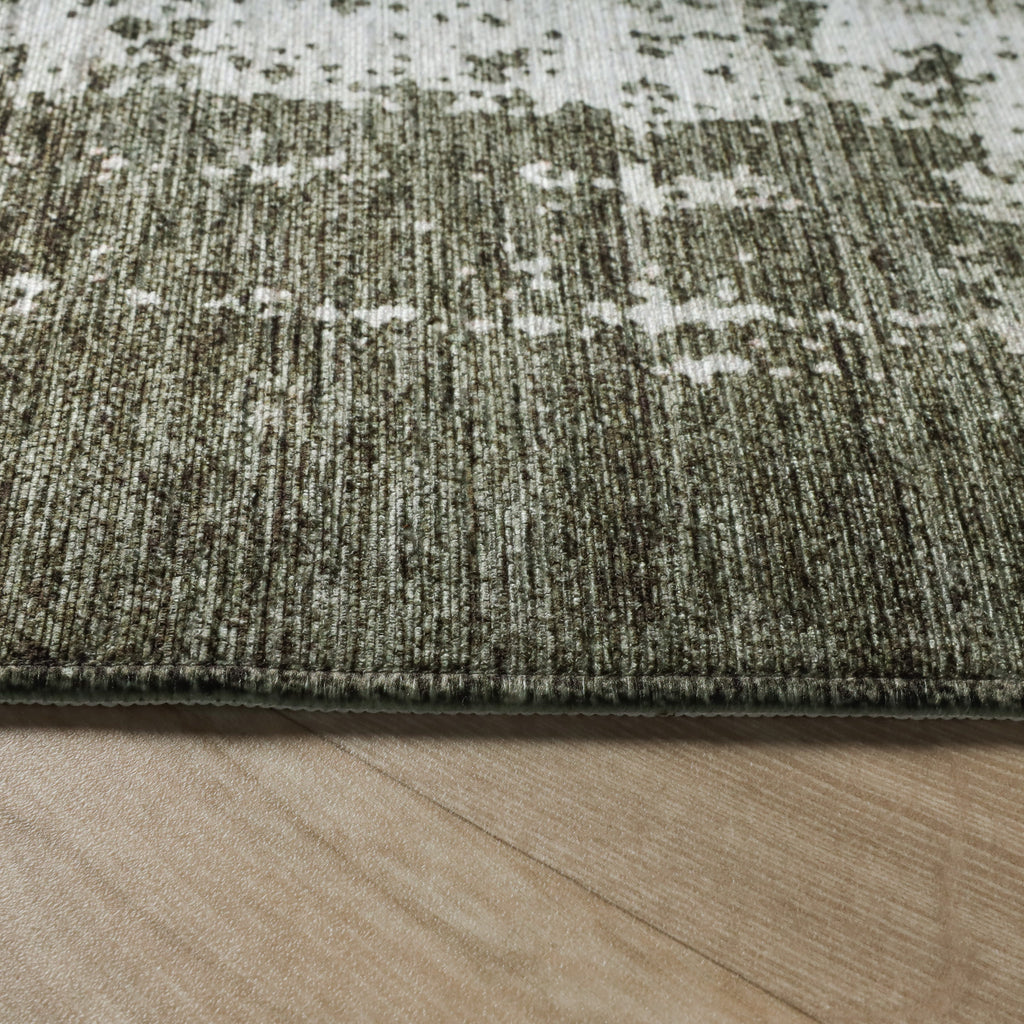 Tapis abstrait - Rusty Green