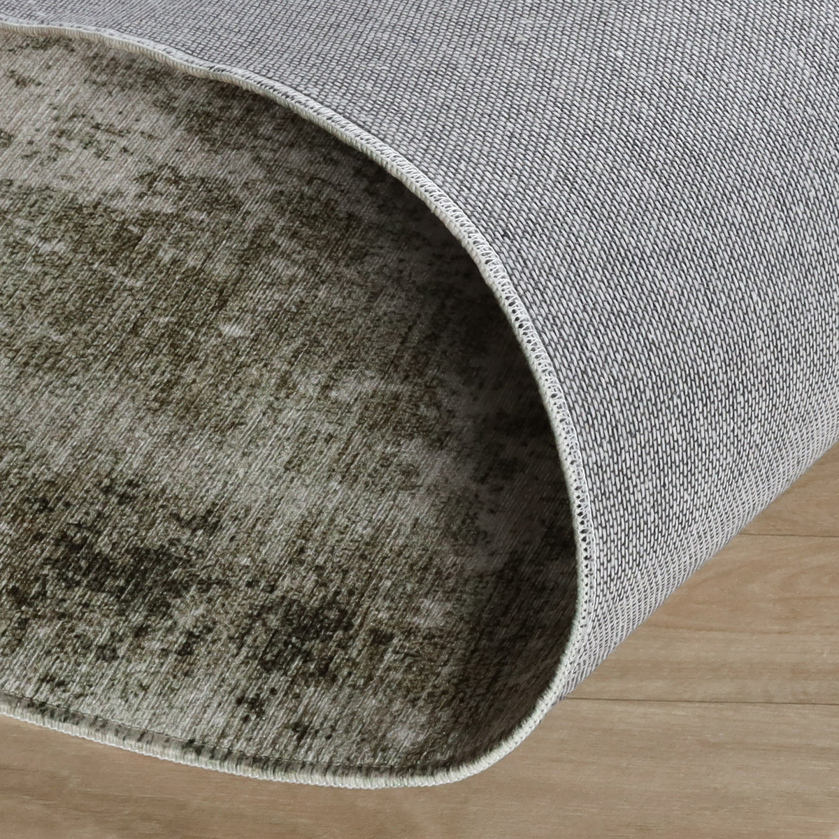 Tapis abstrait - Rusty Green