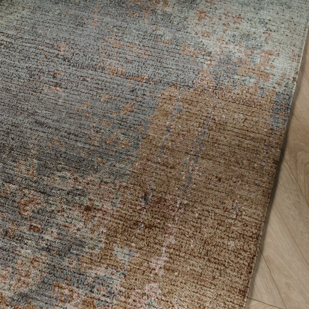 Tapis abstrait - Rusty Pastel