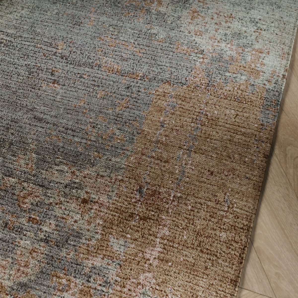 Tapis abstrait - Rusty Pastel