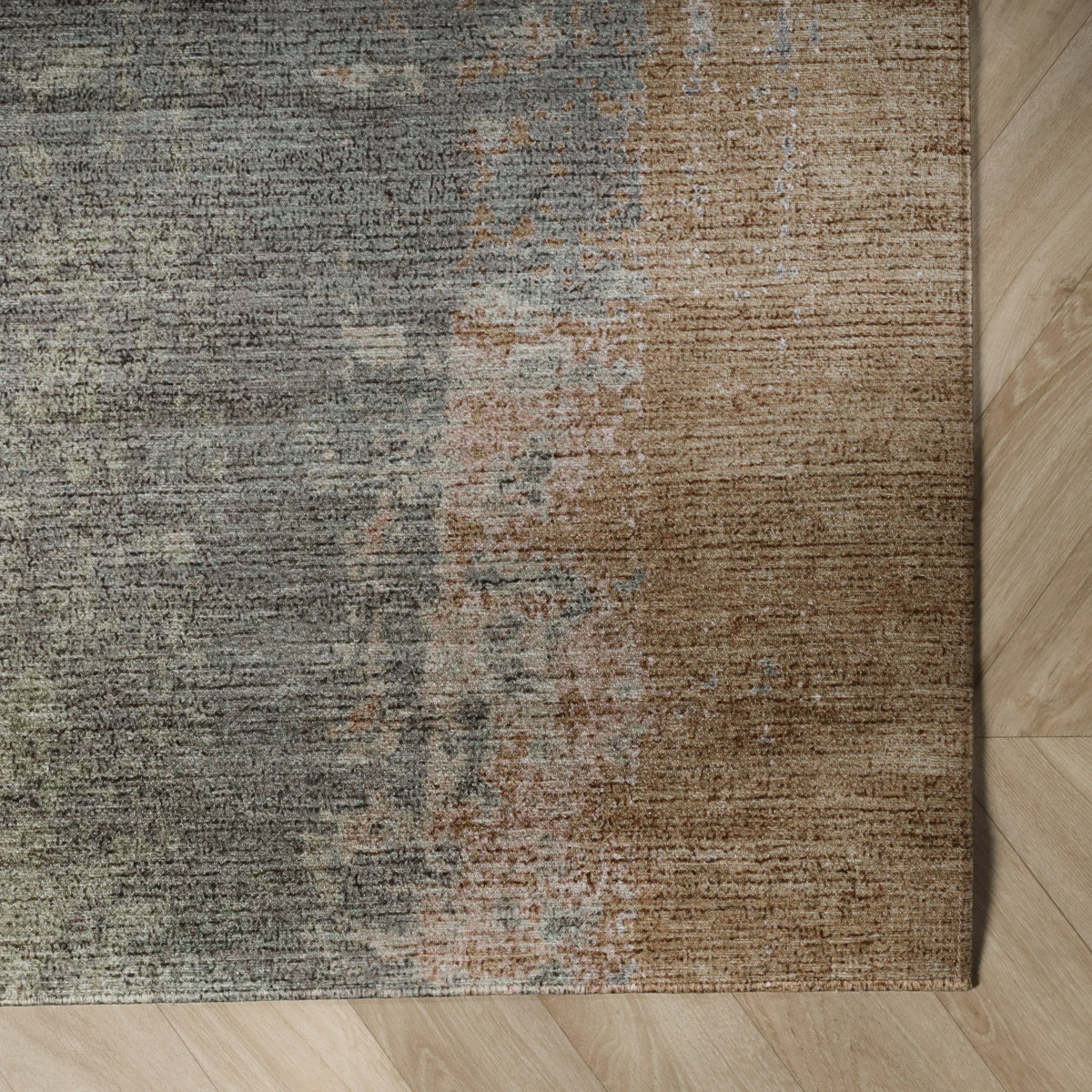 Tapis abstrait - Rusty Pastel