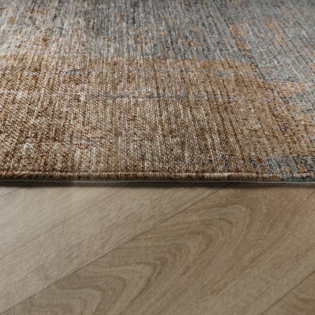 Tapis abstrait - Rusty Pastel