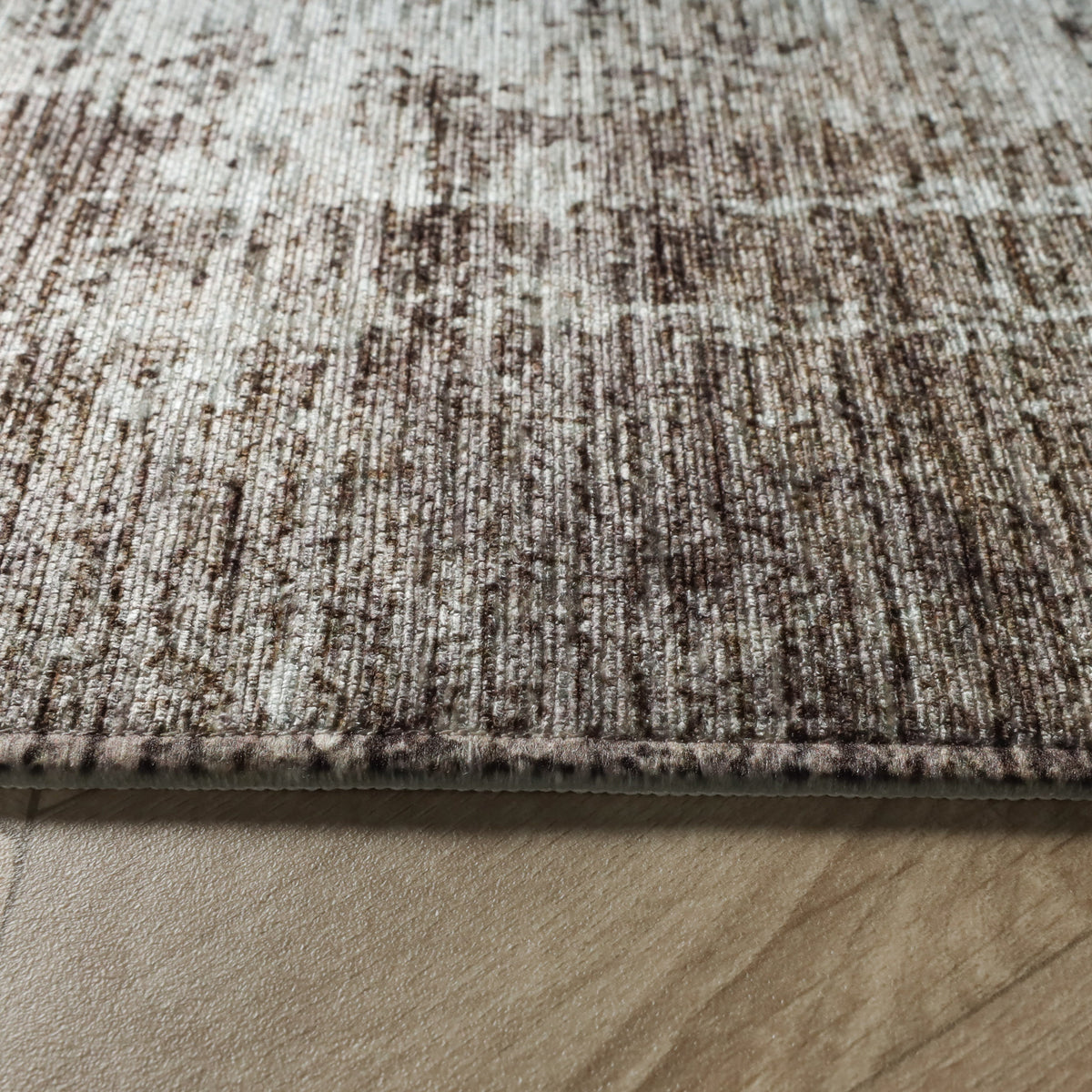 Tapis abstrait - Rusty Taupe