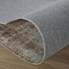 Tapis abstrait - Rusty Taupe