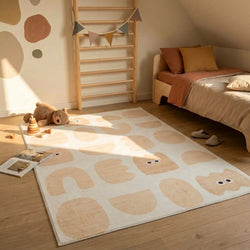 Tapis pour chambre d'enfant - Pip Shapes Beige