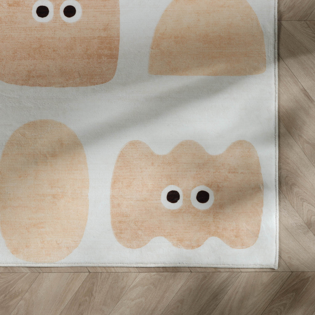 Tapis pour chambre d'enfant - Pip Shapes Beige