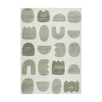 Tapis pour chambre d'enfant - Pip Shapes Vert