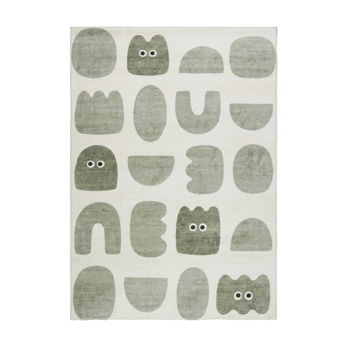 Tapis pour chambre d'enfant - Pip Shapes Vert