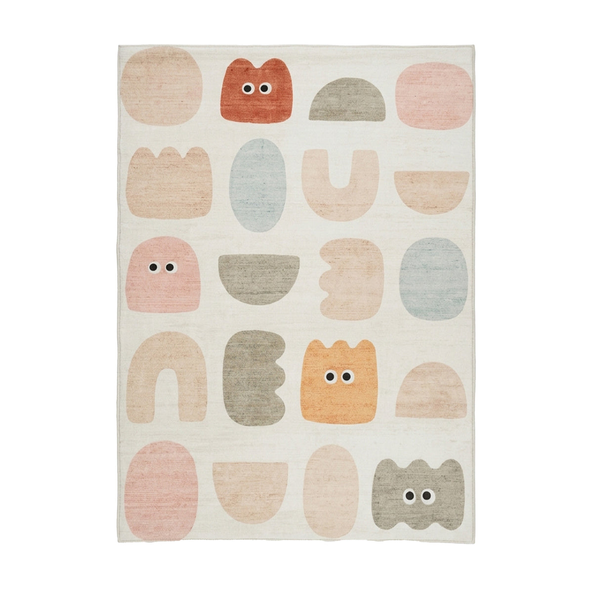 Tapis pour chambre d'enfant - Pip Shapes Multicolore