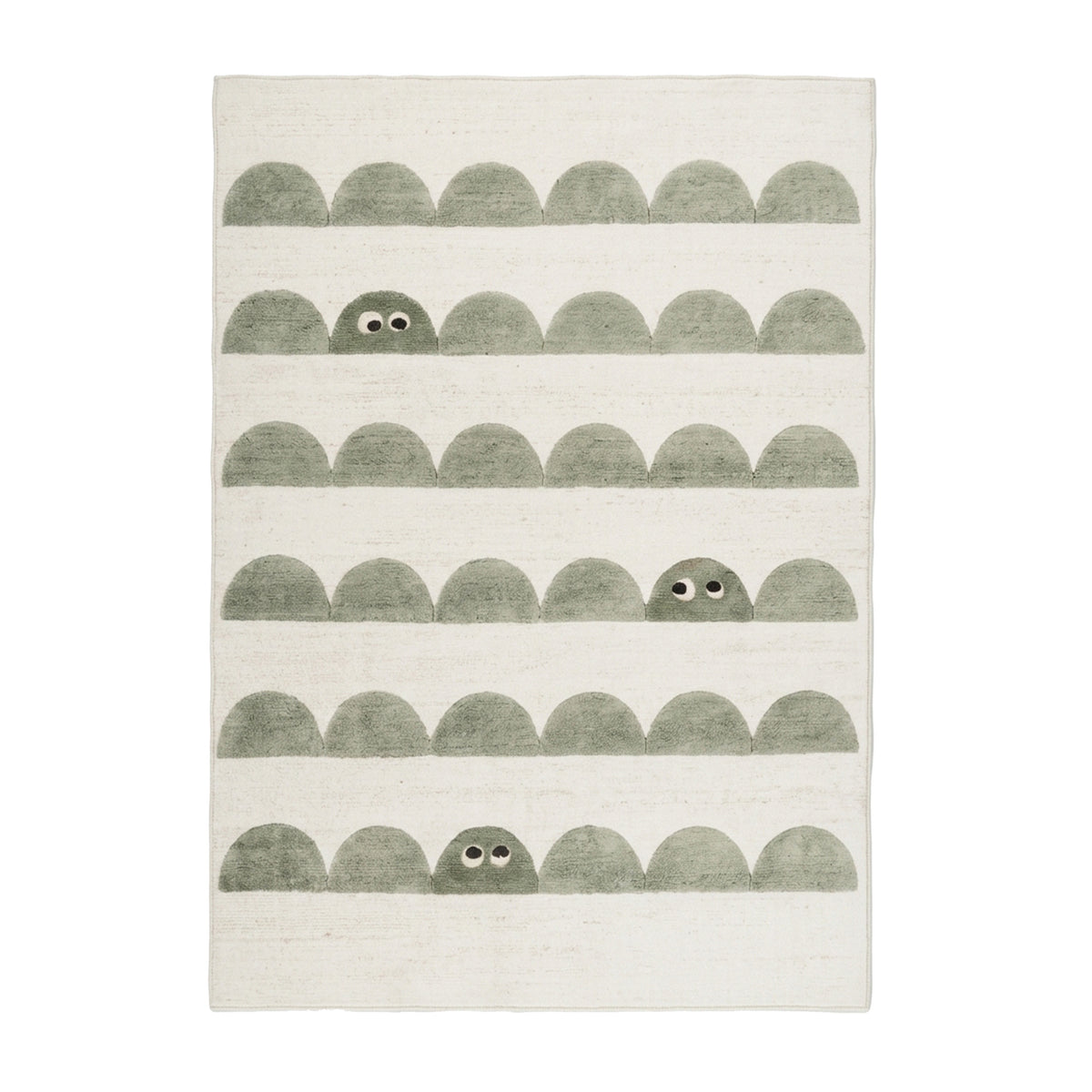 Tapis pour chambre d'enfant - Pip Stripes Vert
