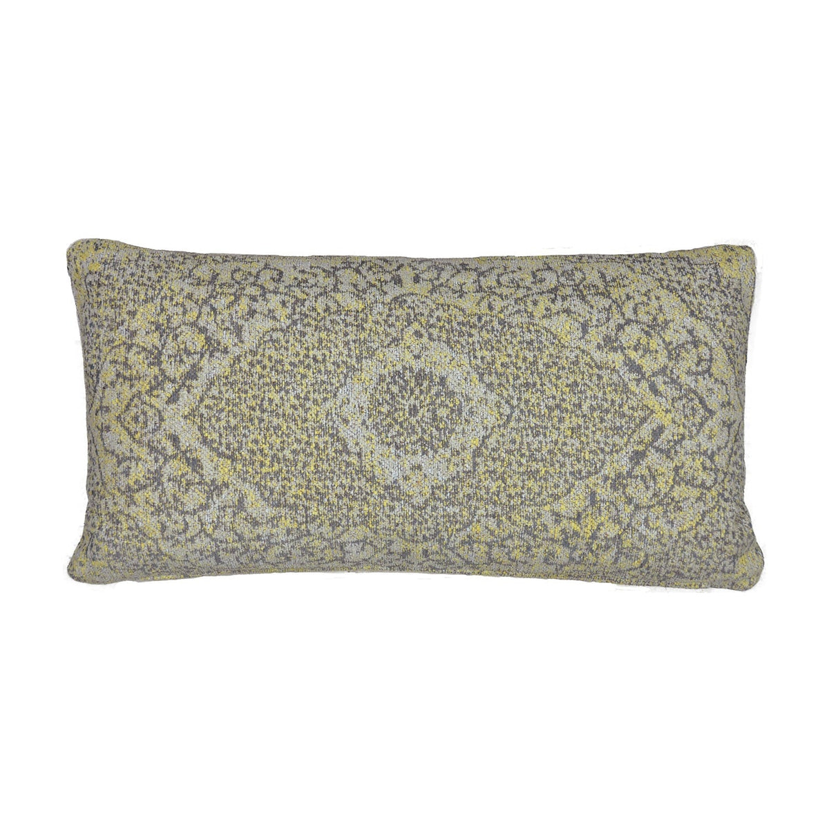 Vintage Cushion - Therese Yellow/Gray