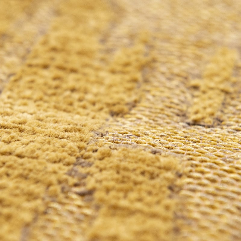 Round modern floor rug - Structures Baobab 9201
