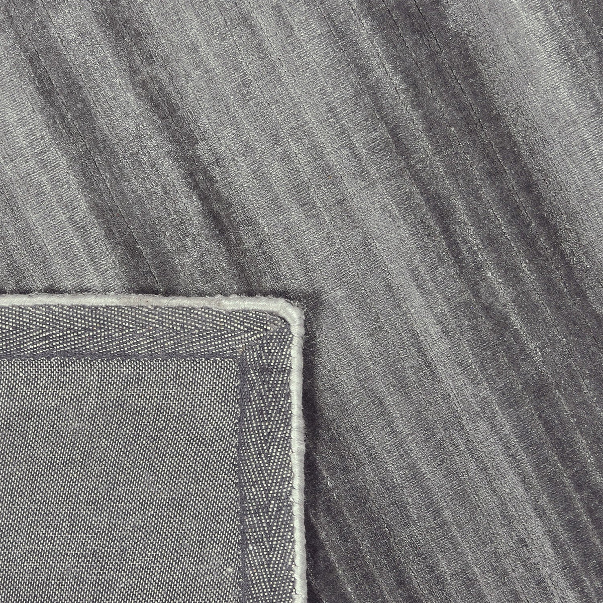 Viscose floor rug - Remi Grey