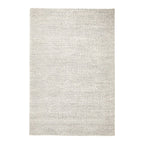 Wool Floor Rug - New Loop Cream/White 815