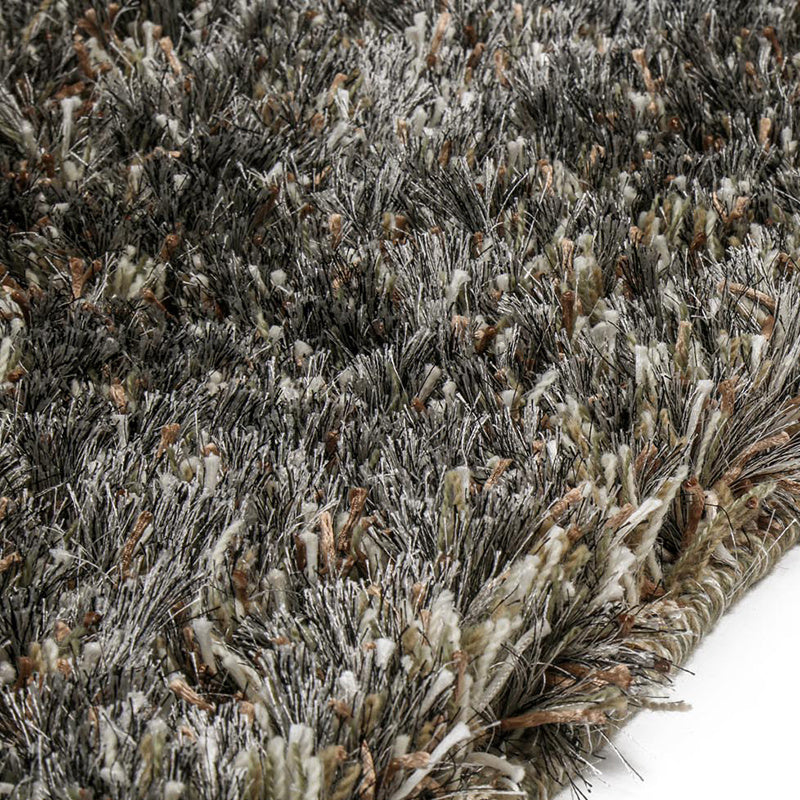 Shaggy floor rug - New Paulo Grey 862