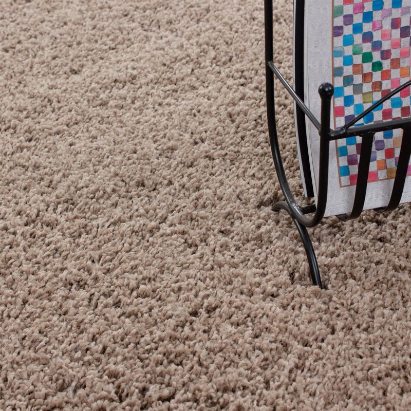 High-pile area rug - Life Beige