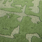 Round modern floor rug - Structures Baobab 9202