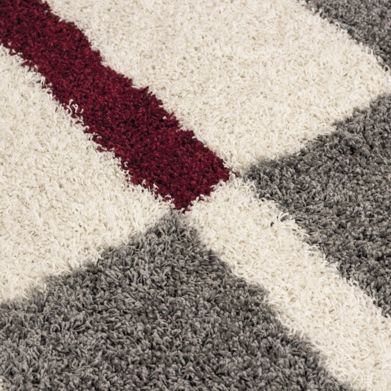 High-pile runner - Gala Red