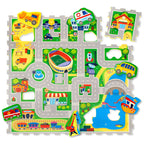 Foam puzzelmat - Max City Multicolor