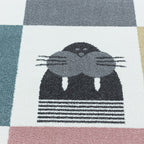 Children's Floor Rug - Fleurtje Animals Multicolor