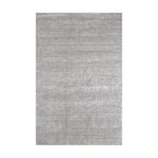 Wool floor rug - New Berbero Grey 834