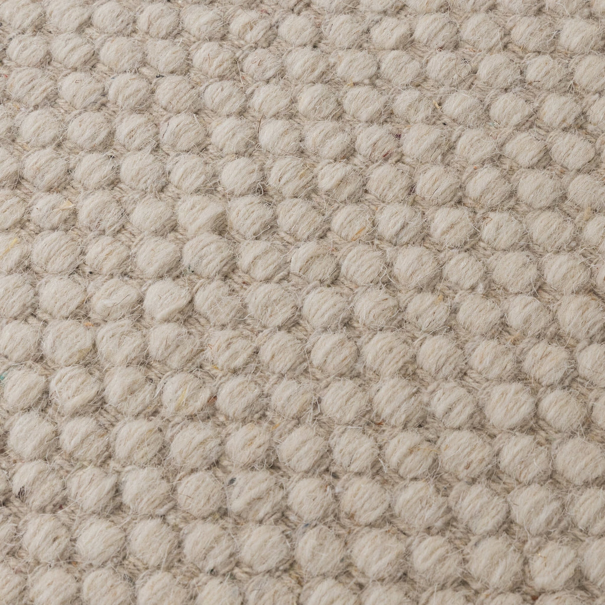 Round Wool Rug - Bliss Cream