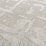 Round modern floor rug - Structures Baobab 9197