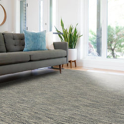 Wool floor rug - Wilena Grey/Green