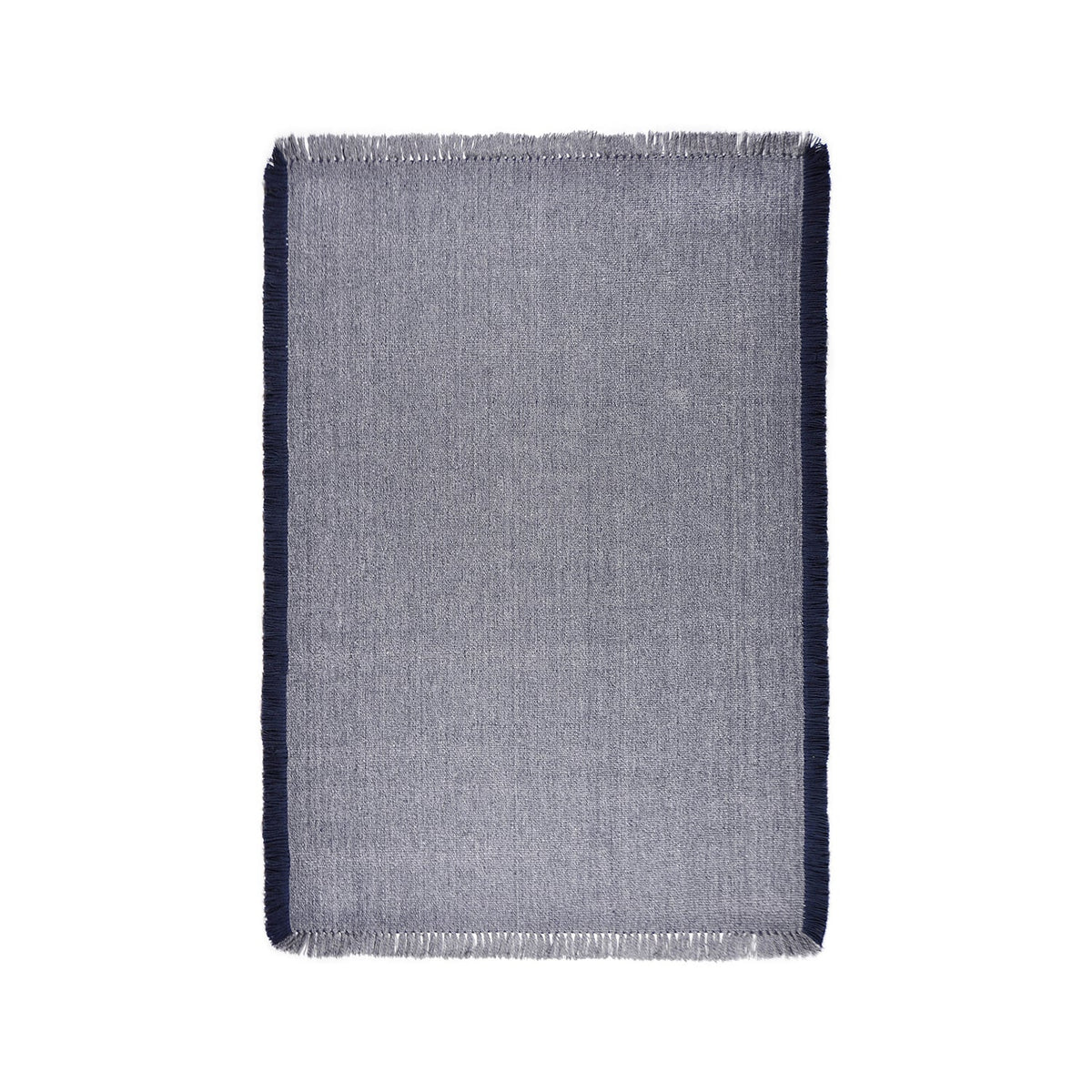 Wool floor rug - Quentin Blue