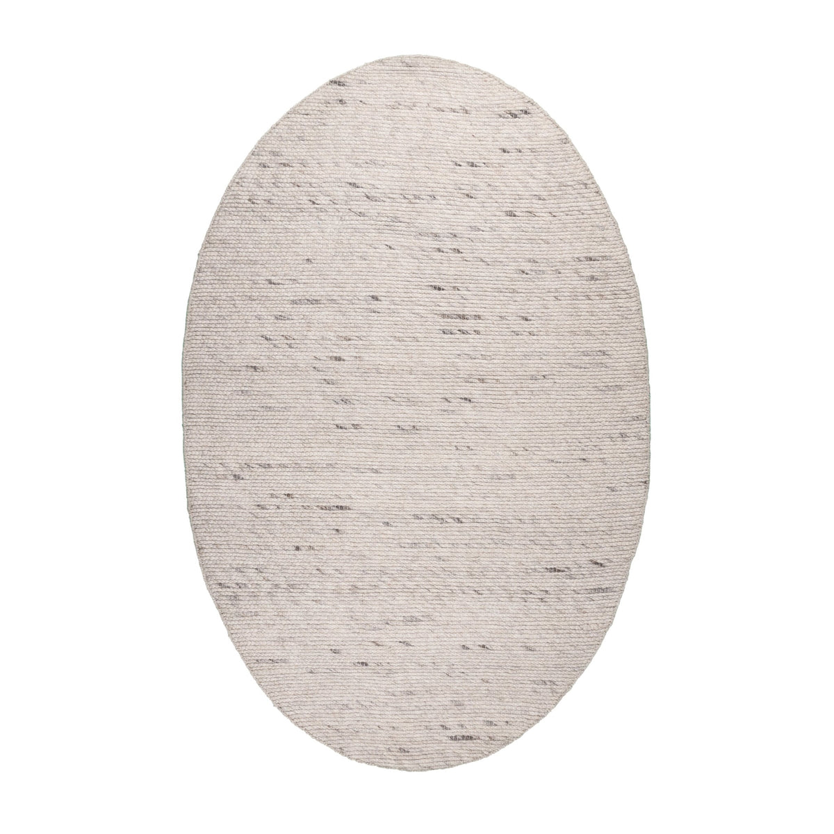 Wool Irregular Rug - Feline White/Blended