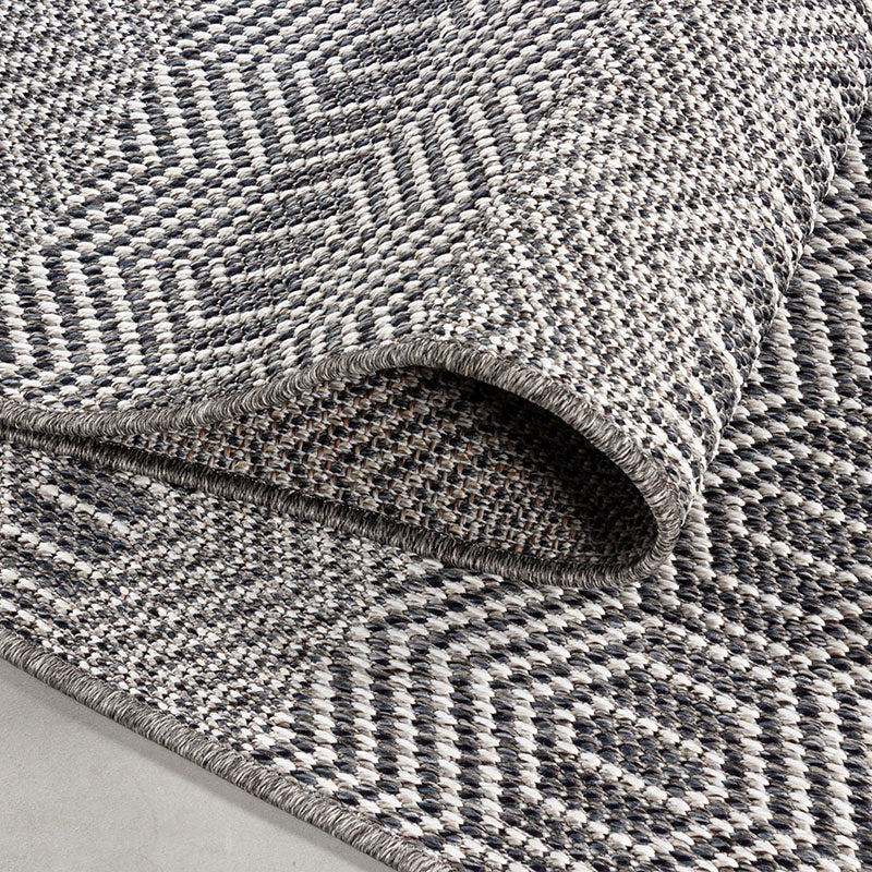 Jute Outdoor Rug - Aruba Melange Grey