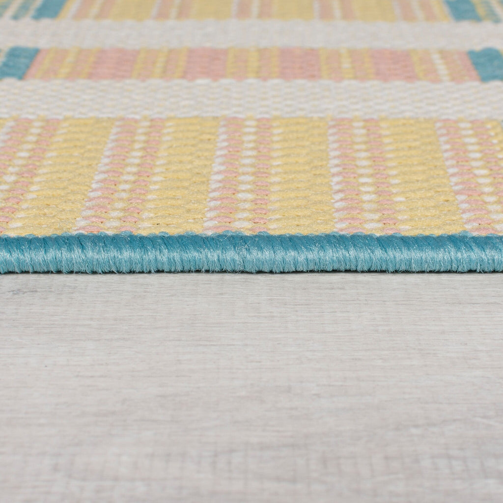 Outdoor rug - Villo Check Multicolor