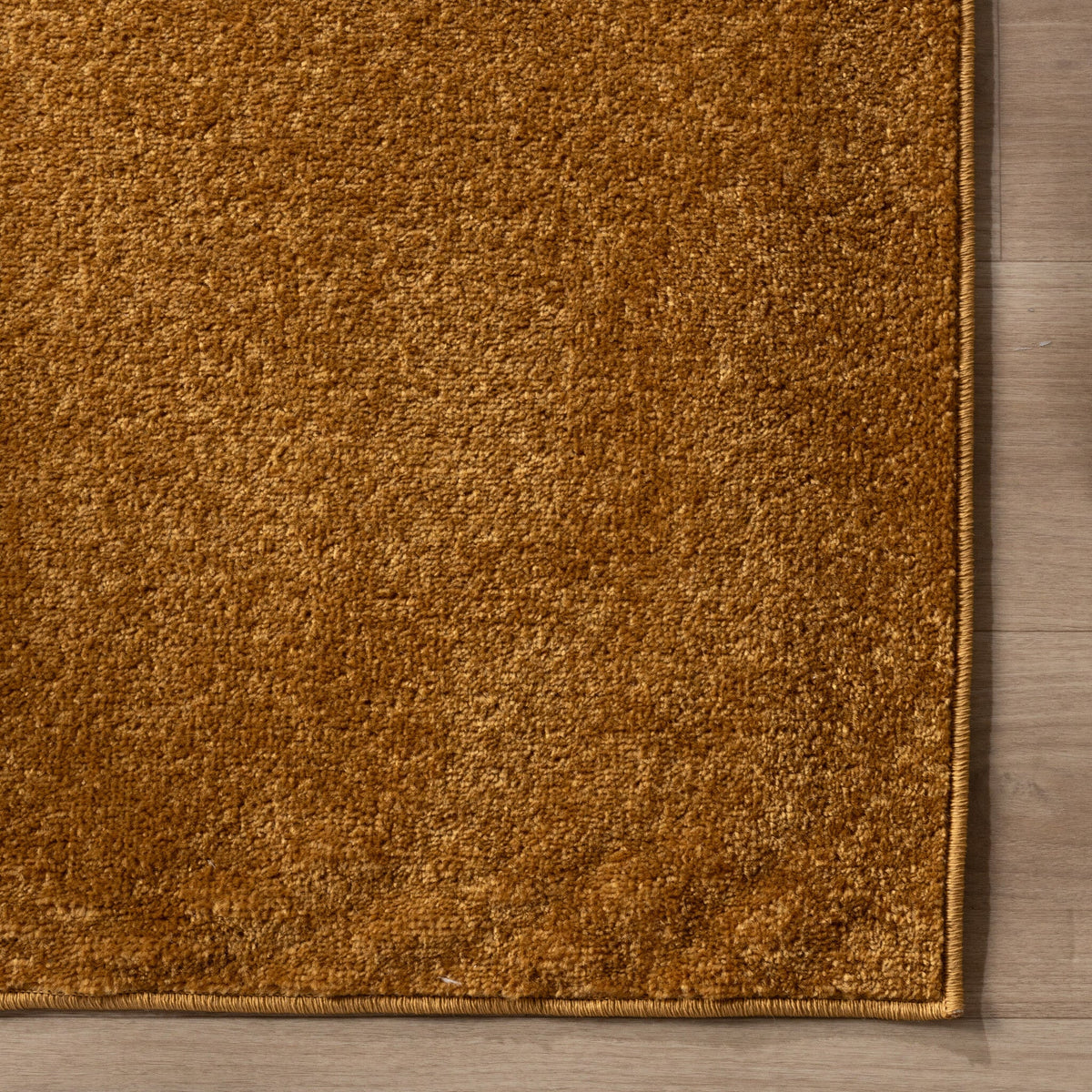 Low-pile rug - Essenza Ochre Yellow
