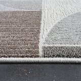Round modern floor rug - Verwood 6111