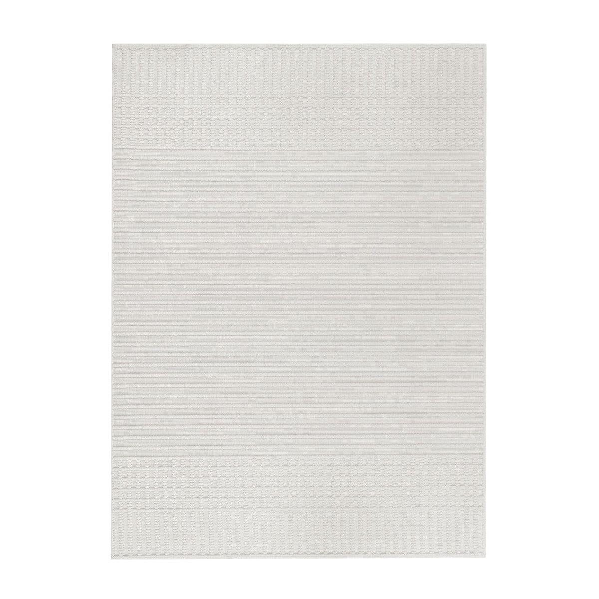 Washable floor rug - Elto Stripe Cream