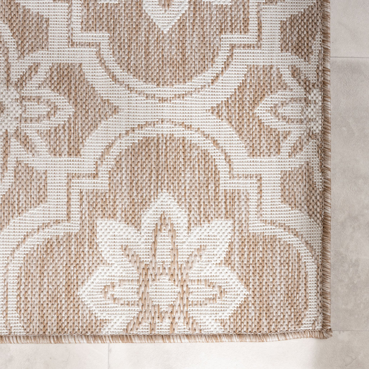 Outdoor Rug – Rio Flower Beige