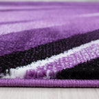 Modern floor rug - Jena Purple 9210