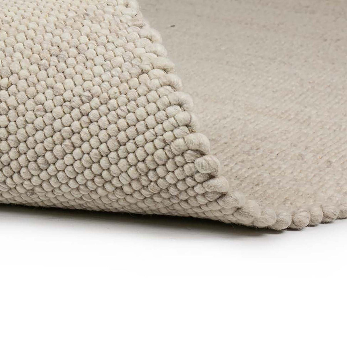 Wool floor rug - Verona ST White 815