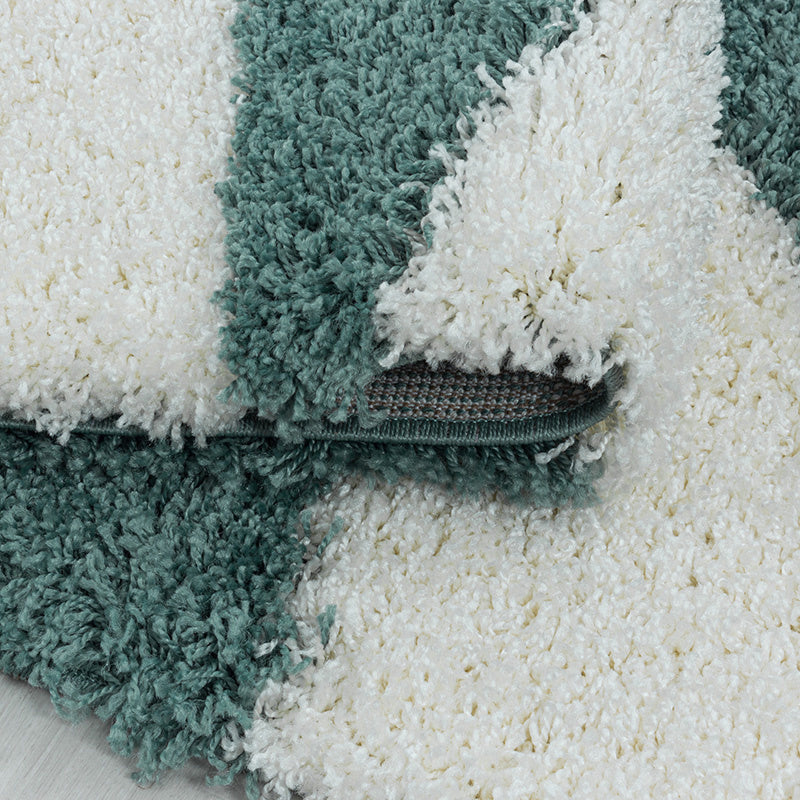 High pile floor rug - Tuggy Blue