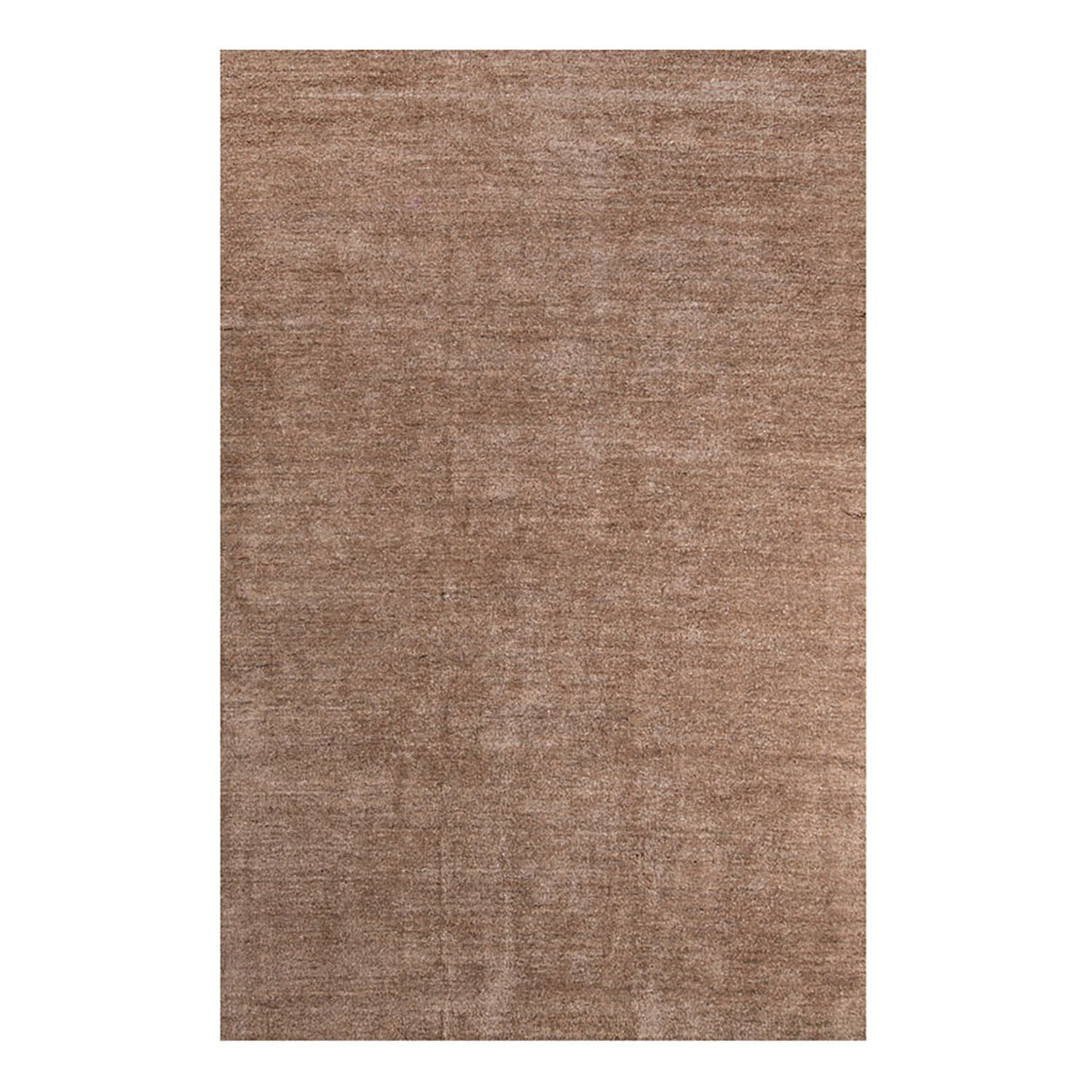 Wool floor rug - New Berbero Brown 611