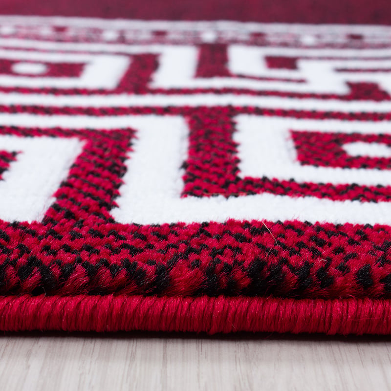 Modern Floor Rug - Jena Red 9340