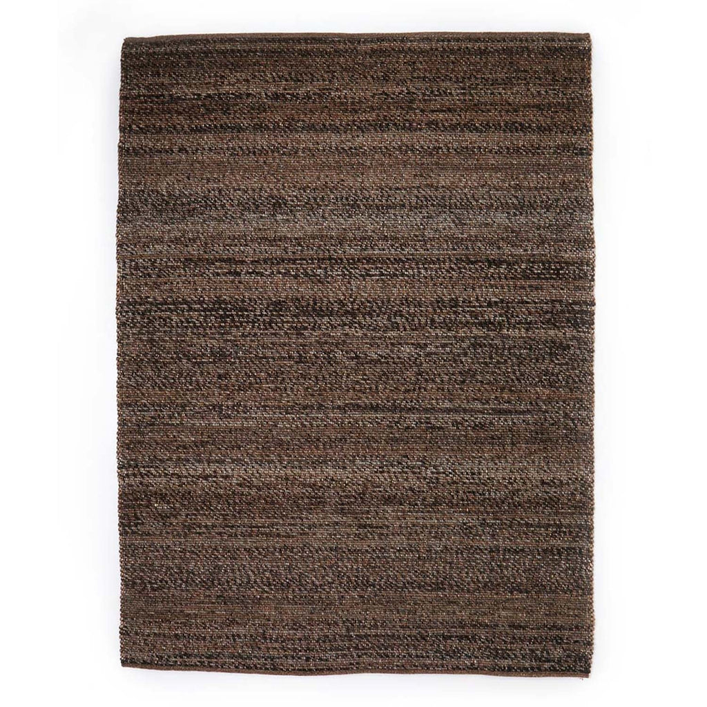 Wool floor rug - Bressano Brown 623