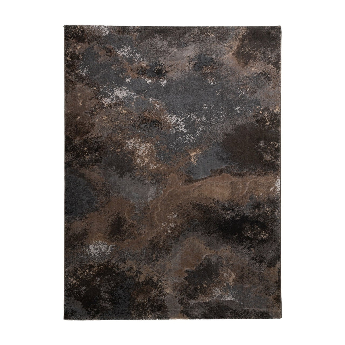 Industrial Rug - Raphael Dark Brown