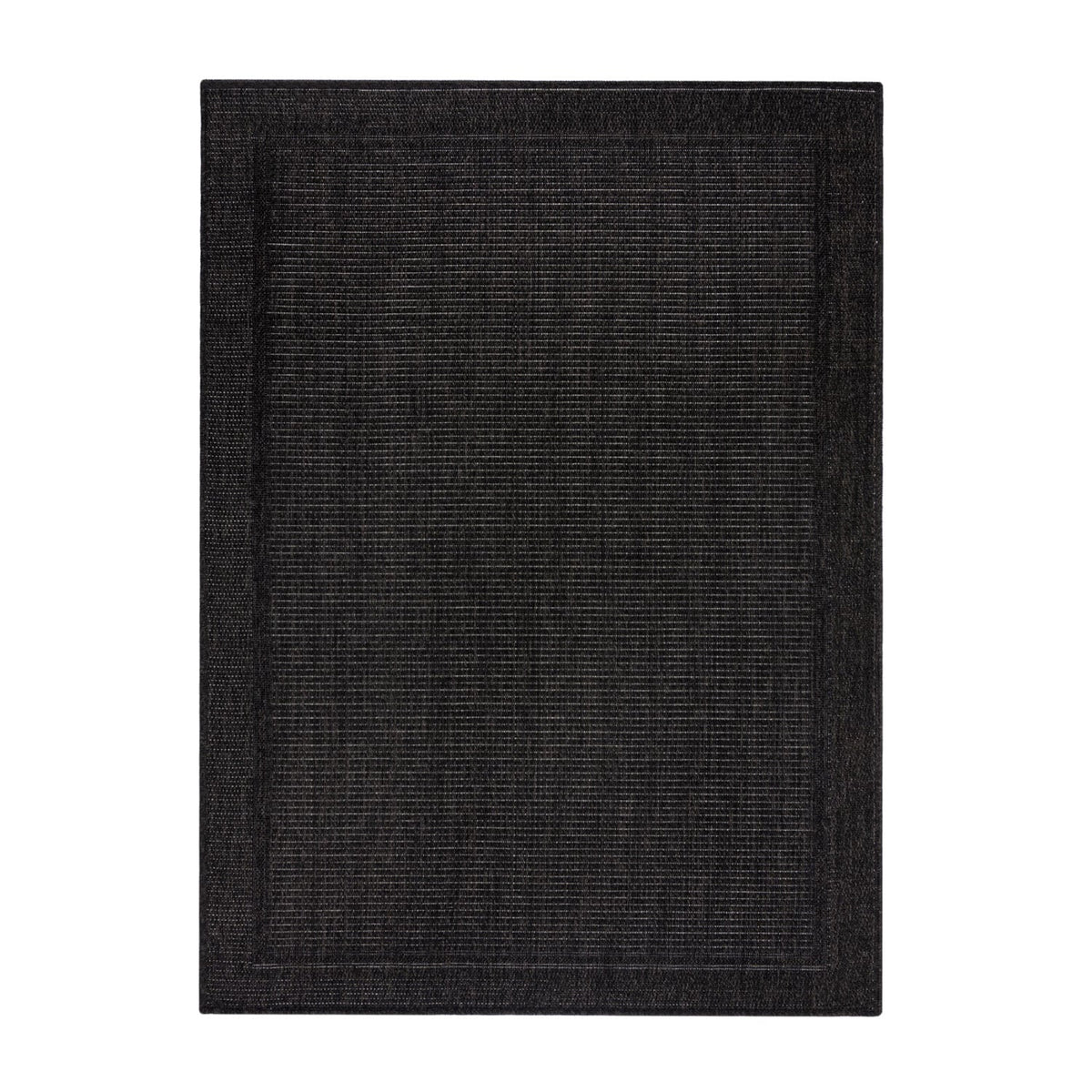 Outdoor Floor Rug - Emilio Weave Anthracite