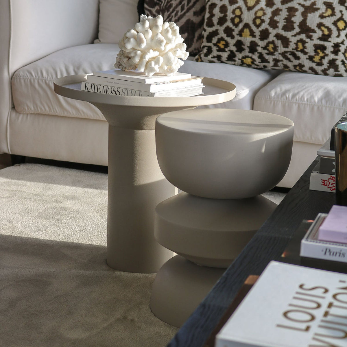 Side table - Sky Beige