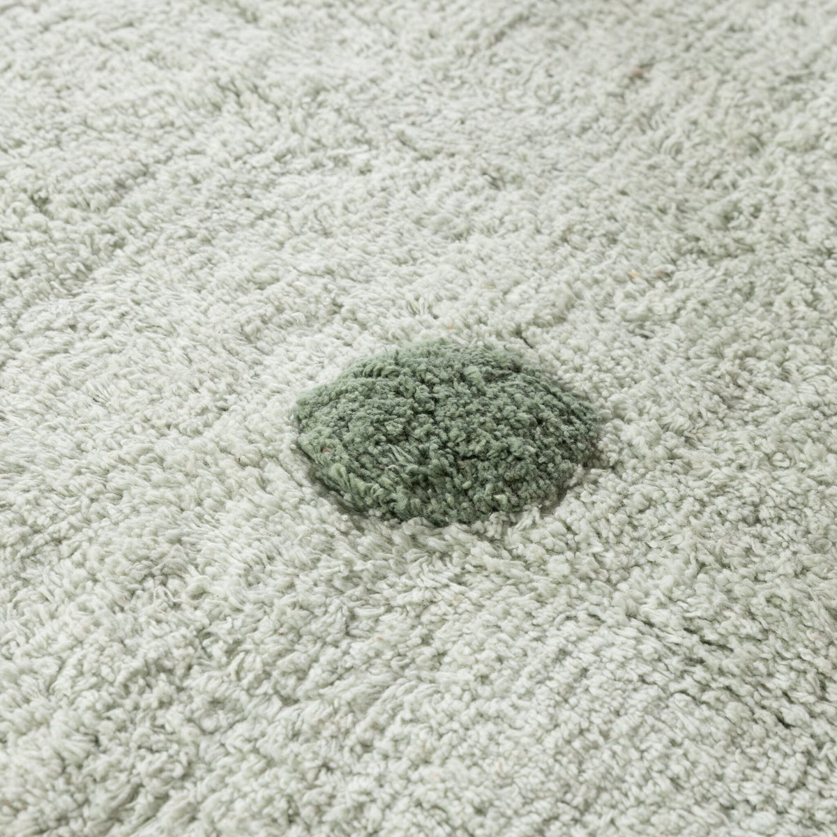 Kids’ Room Rug – Lou Dots Green