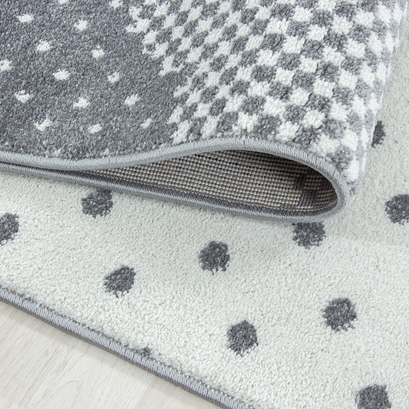 Children's floor rug - Bambi Clouds Pink