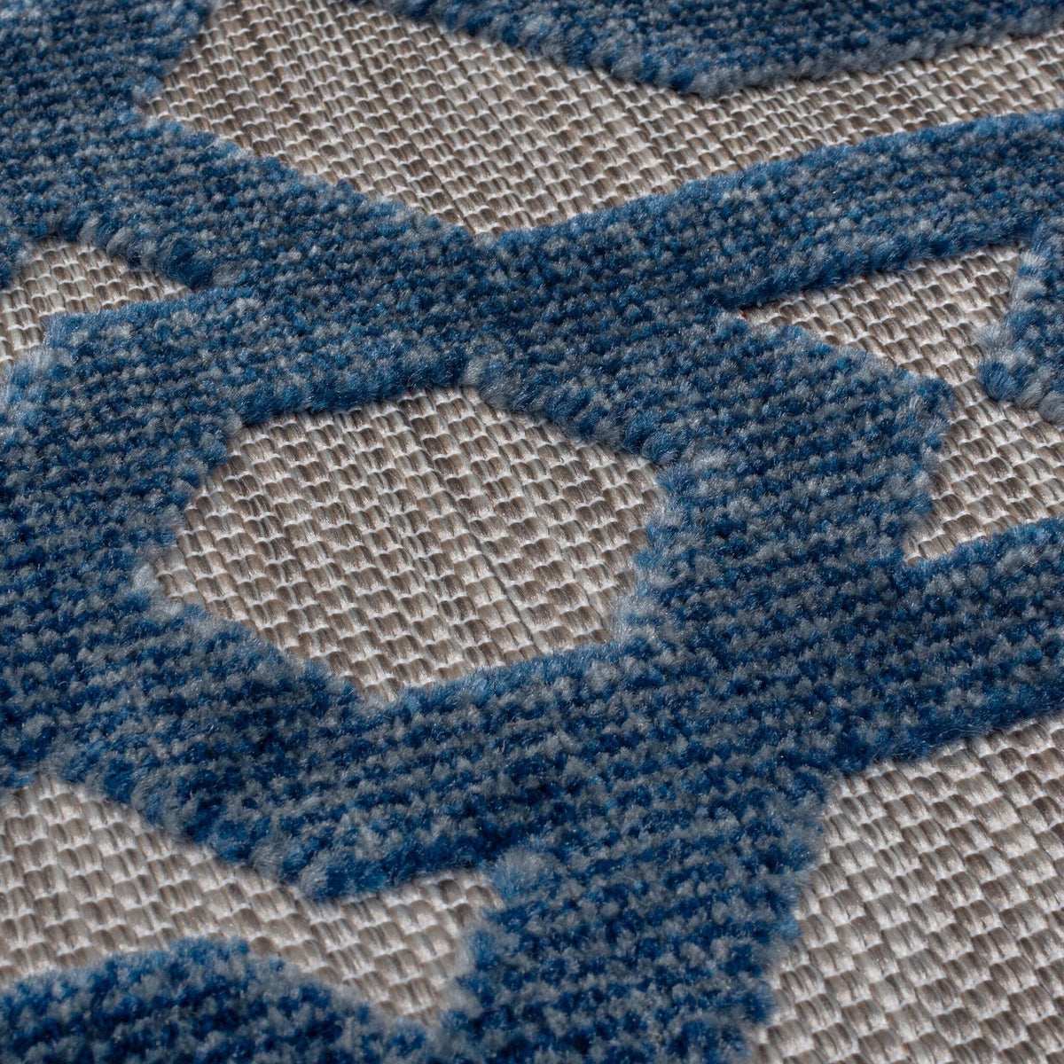 Balcony rug - Piatto Oro Blue