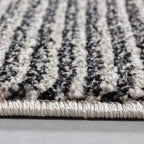 Berber floor rug - Thama Raviel Black