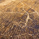 Round Graphic floor rug - Cities New York 9315